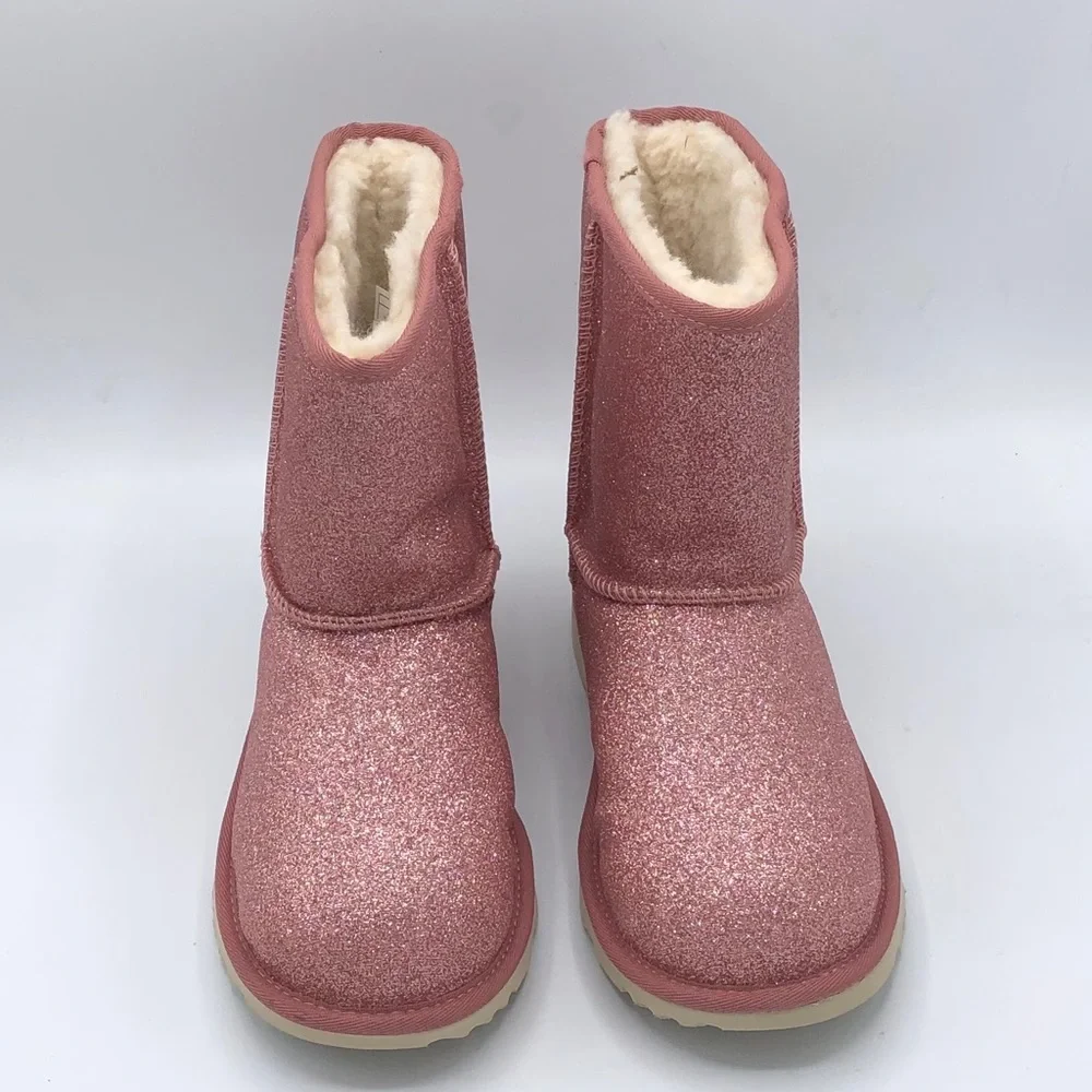 NEW UGG Classic II Glitter Big‎ Kids Boot